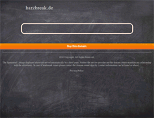 Tablet Screenshot of blog.harzbreak.de